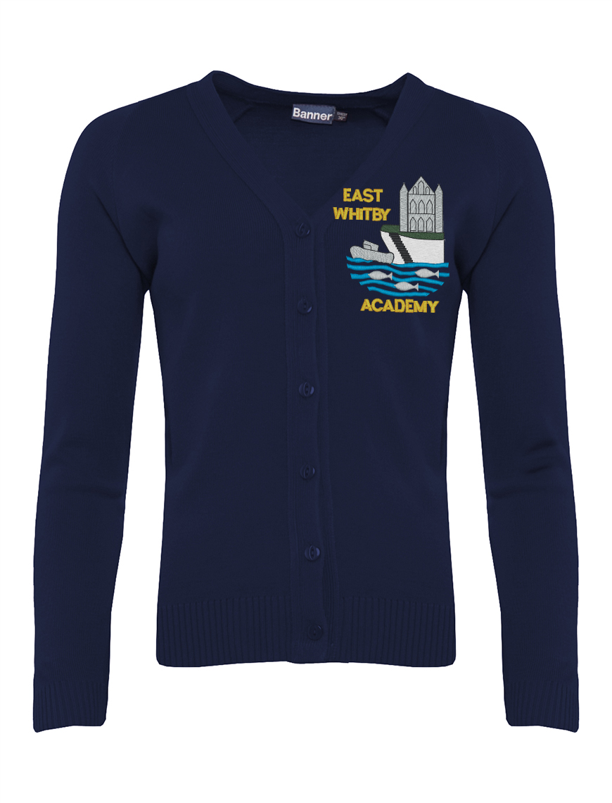 Adult East Whitby Academy Acrylic Cardigan