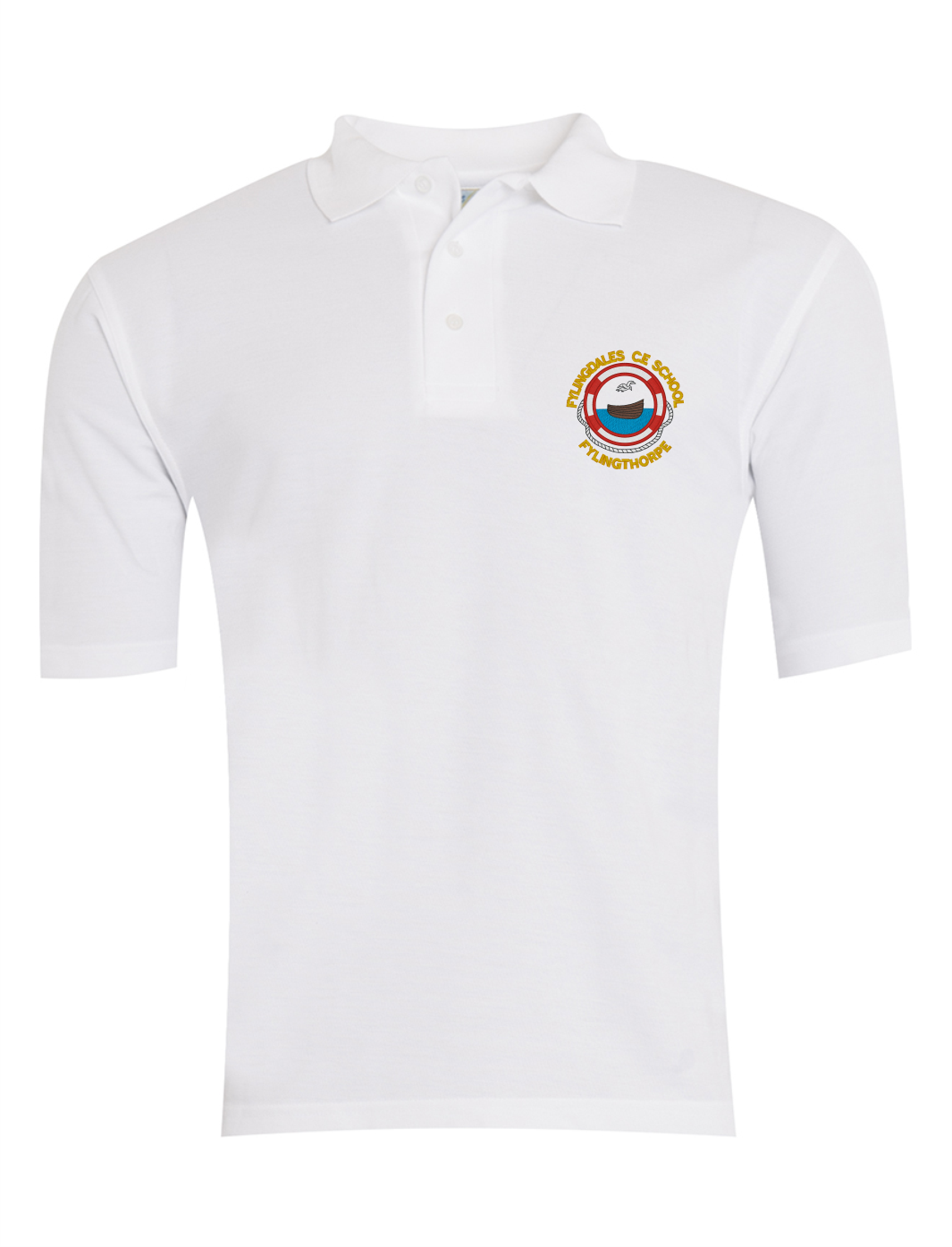 Adult Fylingdales Polo - White