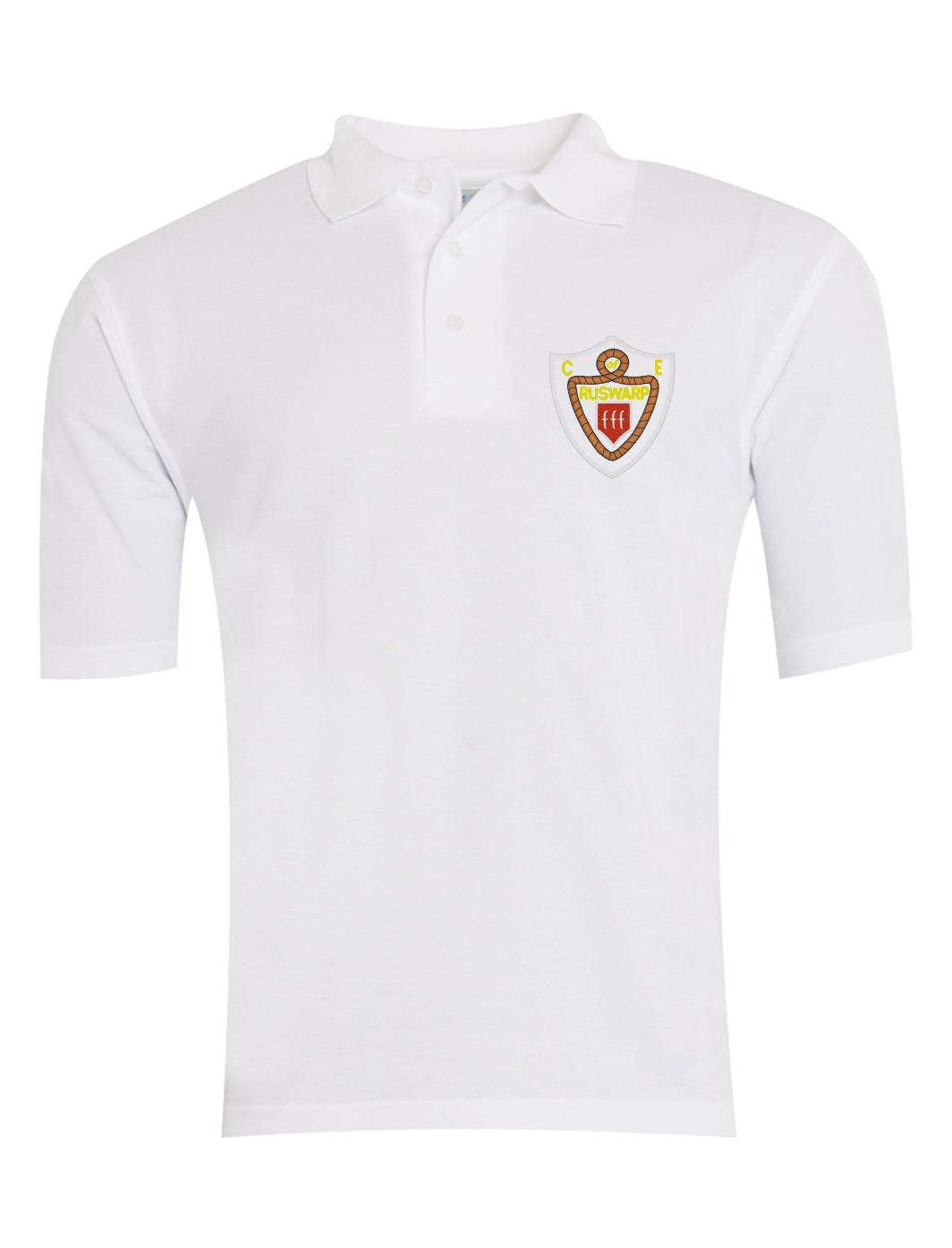 Adult Ruswarp - White Polo Shirt