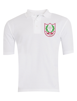 Adult St Hedda's Polo - White