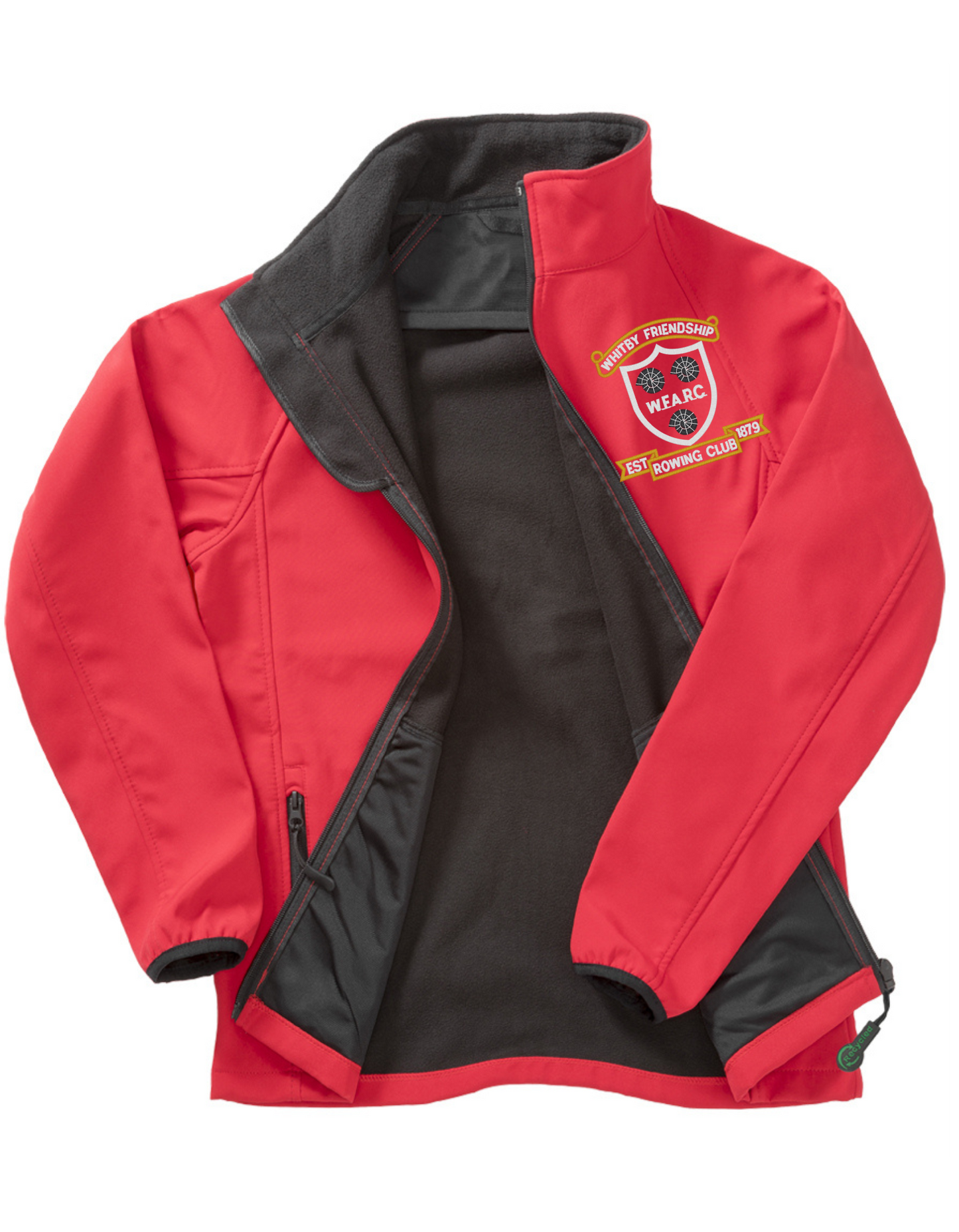 Adult WFARC Result Core Ladies Printable Soft Shell Jacket | Red/Black