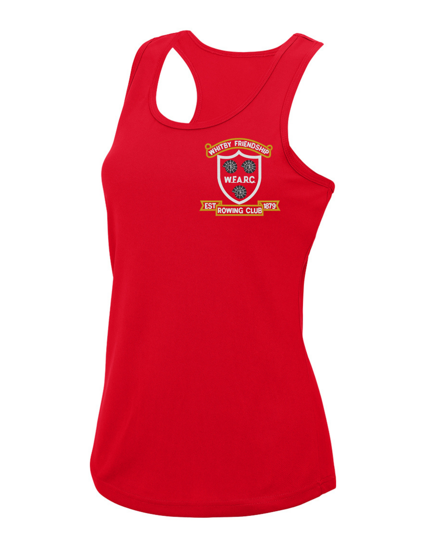 Adult WFARC AWDis Ladies Cool Vest | Fire Red